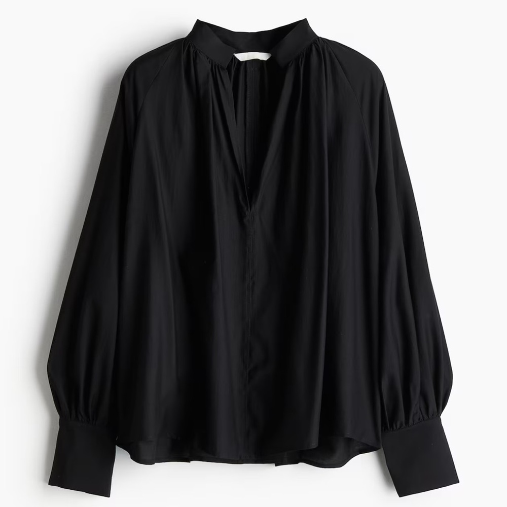 Balloon Sleeve Blouse